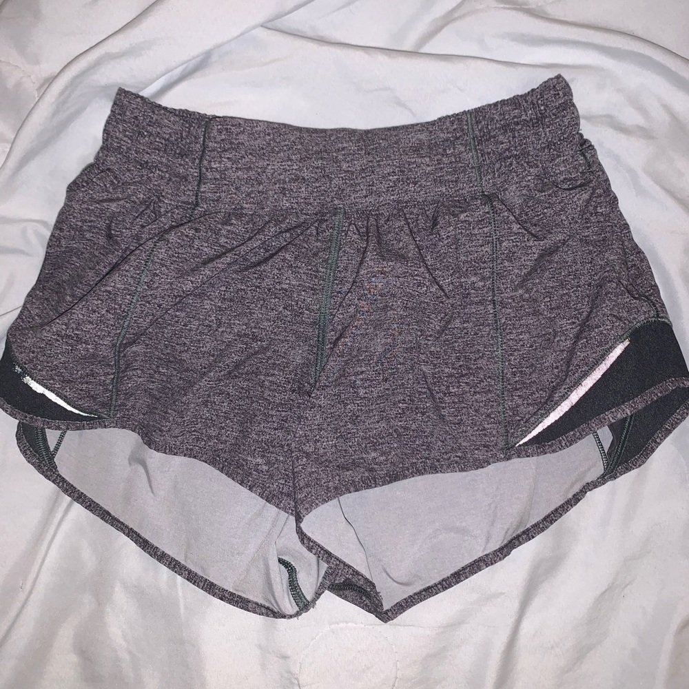 Lululemon grey shorts in size 2!!